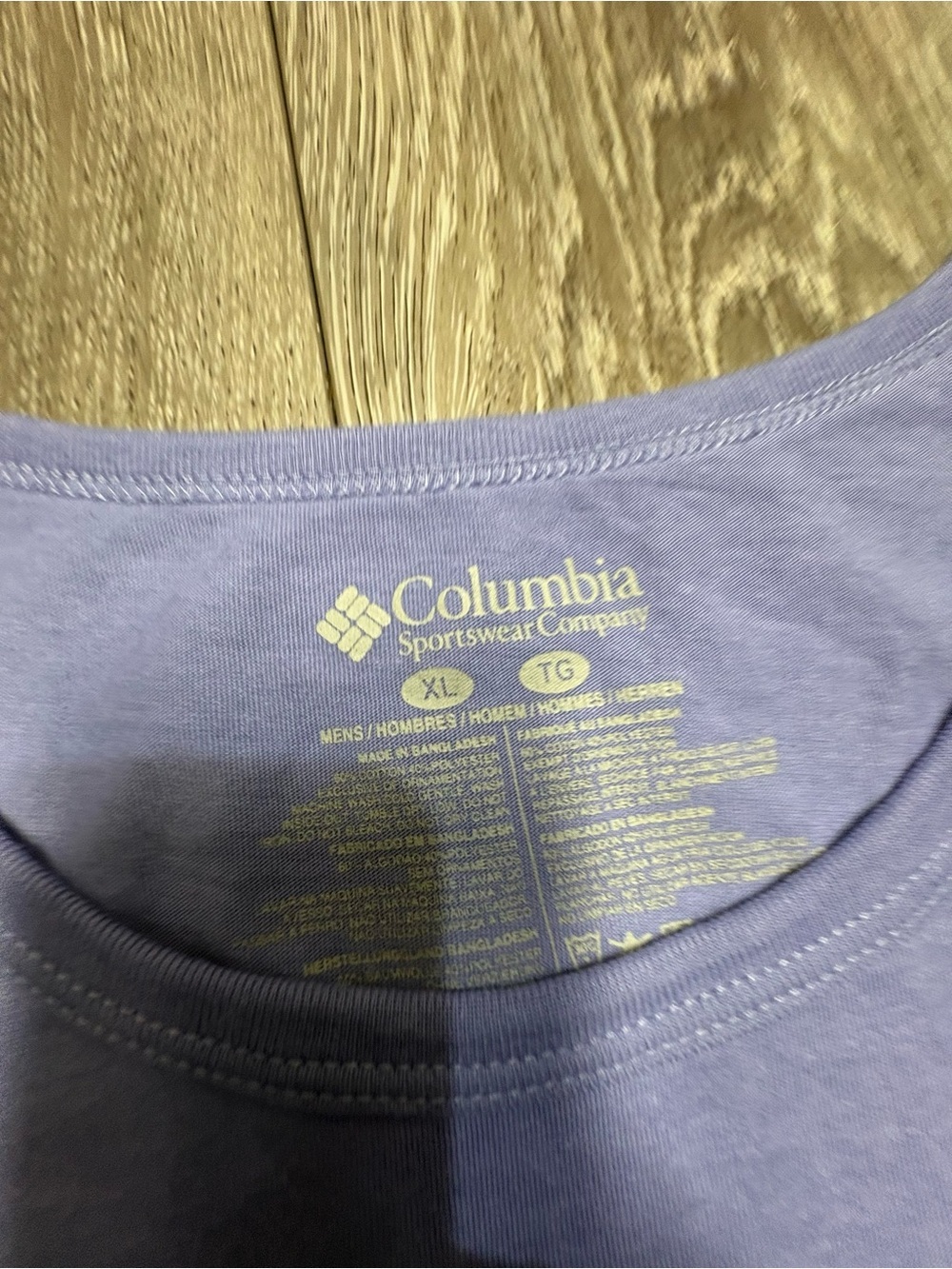Columbia Men’s Lavender Graphic Tank - Picture 3 of 6